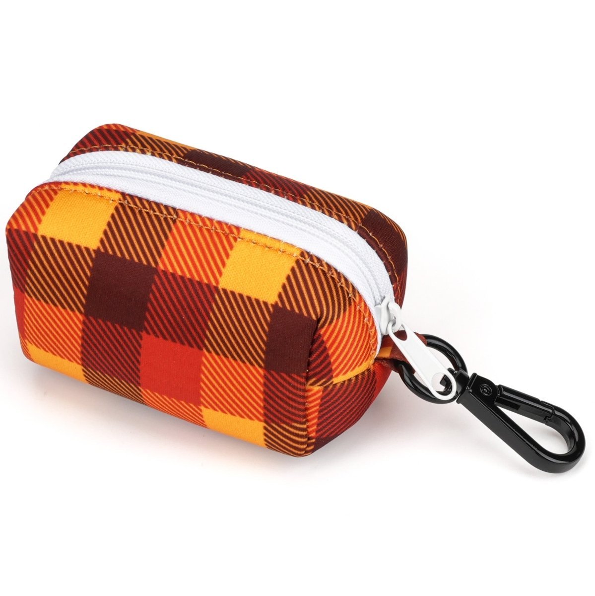 Autumn Plaid poop bag holder